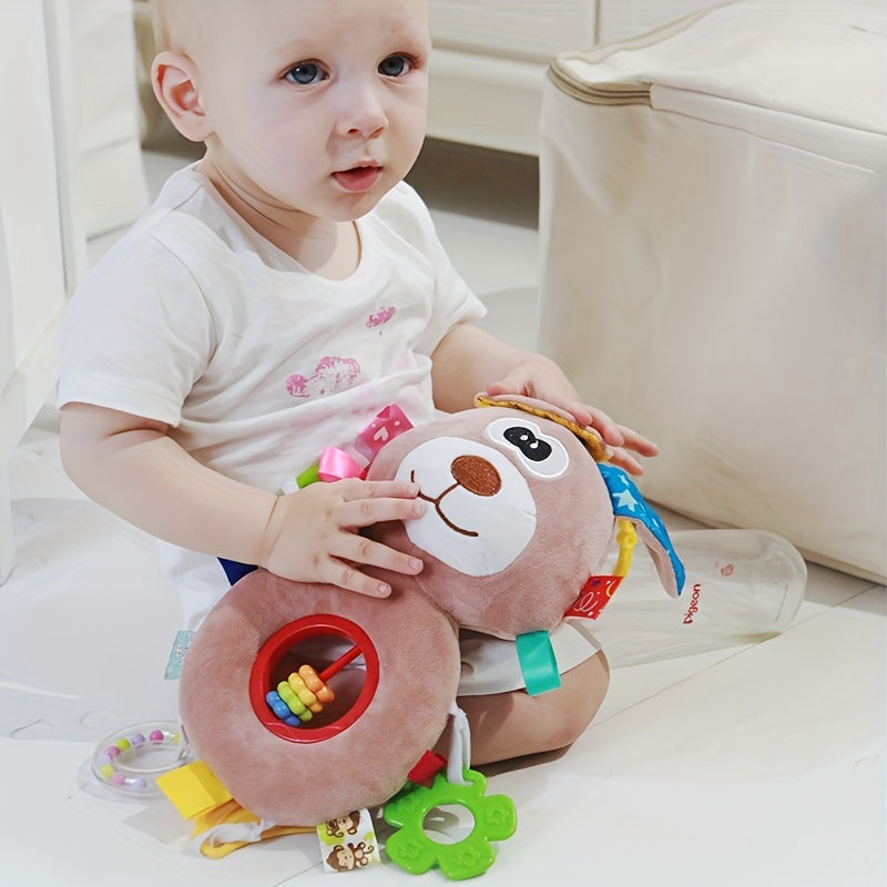 Abacus Beads Plush Doll Rattle Stroller Pendant Baby Teether Toy