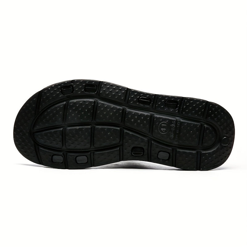 Men's Slide Sandals Non Slip Open Toe Outdoor Beach Shoes