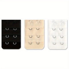 3pcs Hook Bra Extenders Adjustable Bra Band Women's Lingerie Accessories