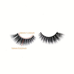 4 Pairs Full Strip False Eyelashes for Daily Use