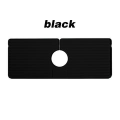 Silicone Faucet Drain Mat Sponge Storage Plate for Kitchen Bathroom