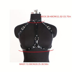 Punk PU Leather Belt Halloween Accessories Adjustable Gothic Style