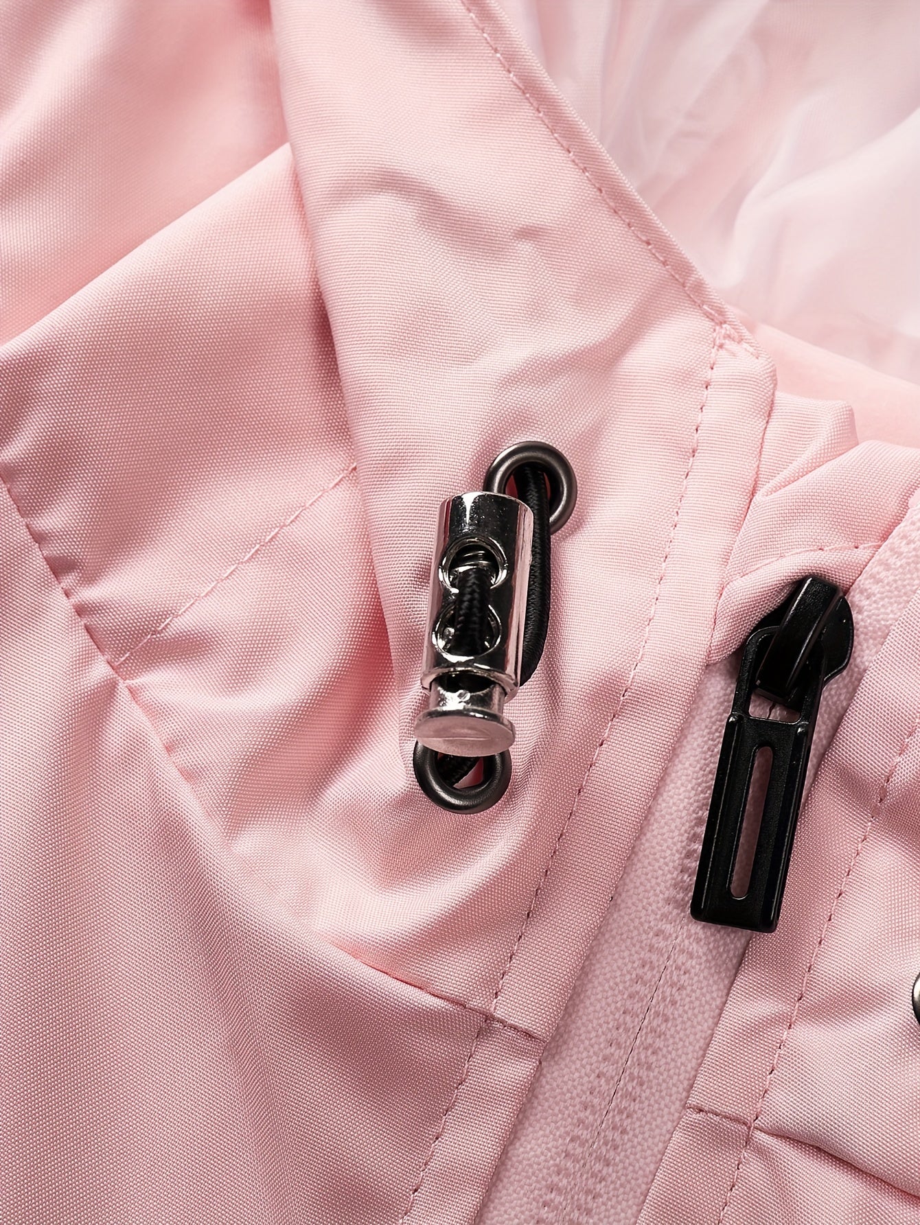 Colorblock Zip Up Hooded Jacket
