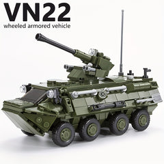 472pcs VN22 Tank Building Blocks Toy Set