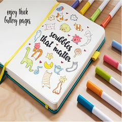 A5 Creative Dot Grid Notebook with 100 Sheets