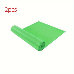 2pcs TPE Solid Latex Pilates Band Resistance Tension Rope for Strength Training