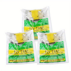 1pc Built in Bait Fly Trap Set Fly Trap Bag Fly Catcher Bag Garden Fly Bag
