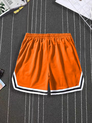 Comfy Active Shorts Men's Stretch Waist Drawstring Shorts