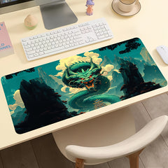Dragon Mouse Pad for Gamers and Office Workers - Bold and Aggressive Design