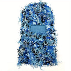 Camouflage Wool Balaclava Hat Knit Headgear
