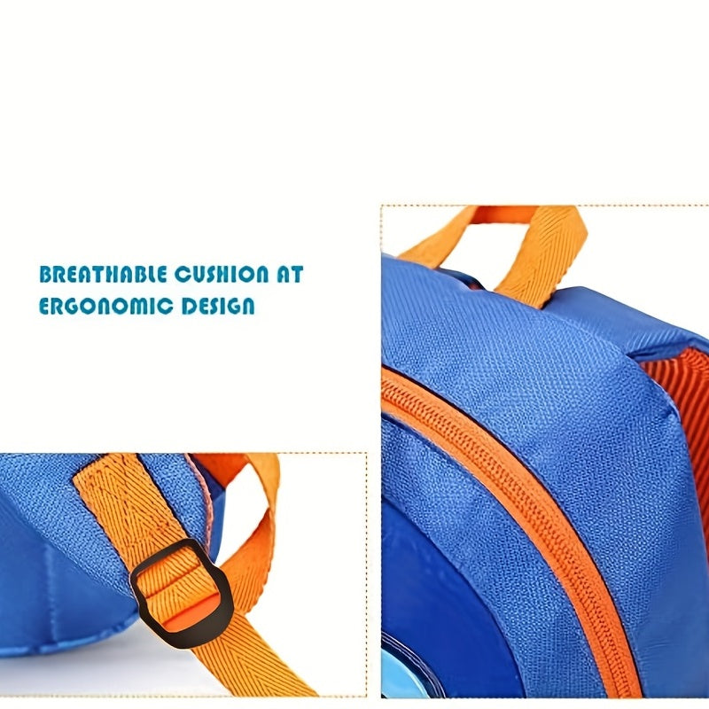Kids Cartoon Bus Backpack Casual School Bag Travel Bag