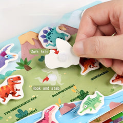 Colorful Interactive Busy Book for Kids 3+