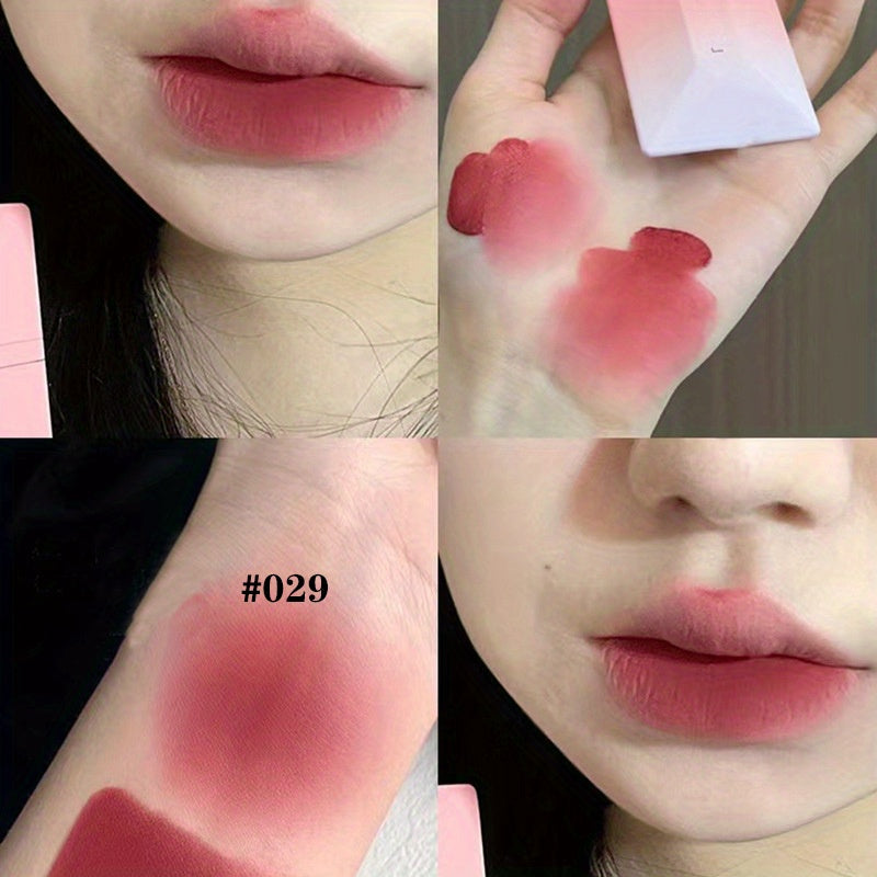 Gradient Lip Glaze Macaron Spring Summer Matte Lipstick Nude Thin Transparent
