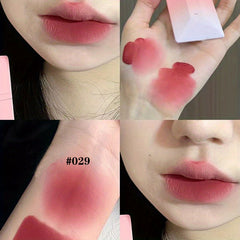 Gradient Lip Glaze Macaron Spring Summer Matte Lipstick Nude Thin Transparent