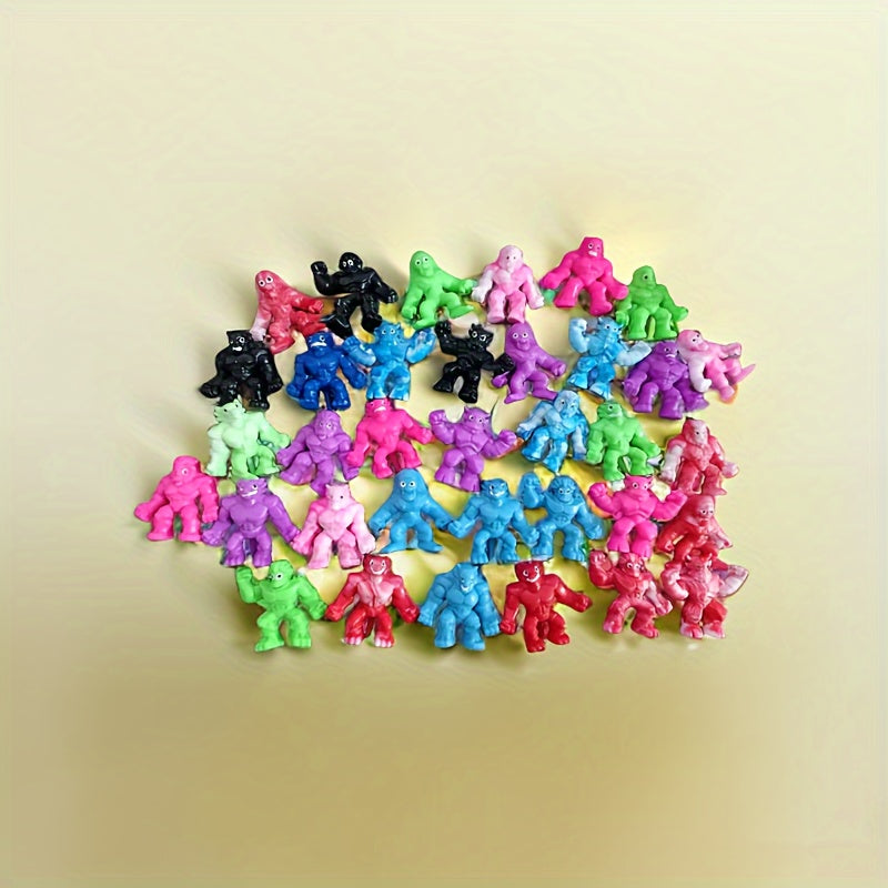 Stretch Monster Stress Reliever Toys Set