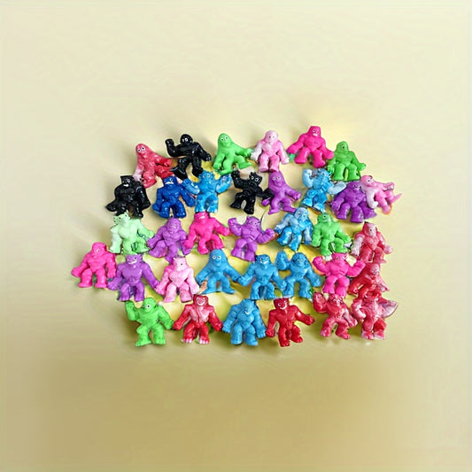 Stretch Monster Stress Reliever Toys Set