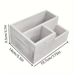 American Rustic Style Pen Holder Storage Box Desktop Placement Sorting