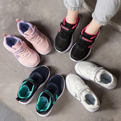 Girls Casual Low Top Mesh Sneakers Breathable Lightweight Shoes