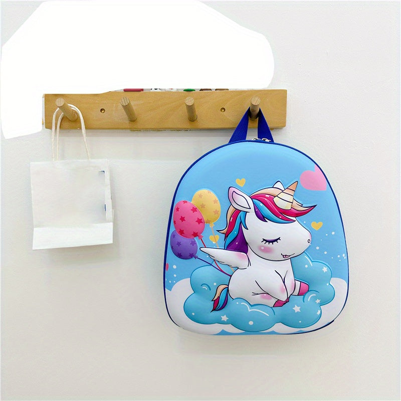 Unicorn Schoolbag Boys Girls Hard Shell Backpack