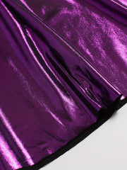 Metallic Shimmery Bra & Skirt Lingerie Set