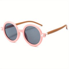 Kids Round Frame Sunglasses For Boys And Girls