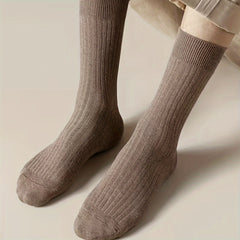 7 Pairs Warm Mid Calf Socks Unisex