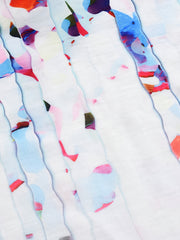 Colorful Graphic Tank Top V Neck Casual Top For Summer & Spring Women's Clothing