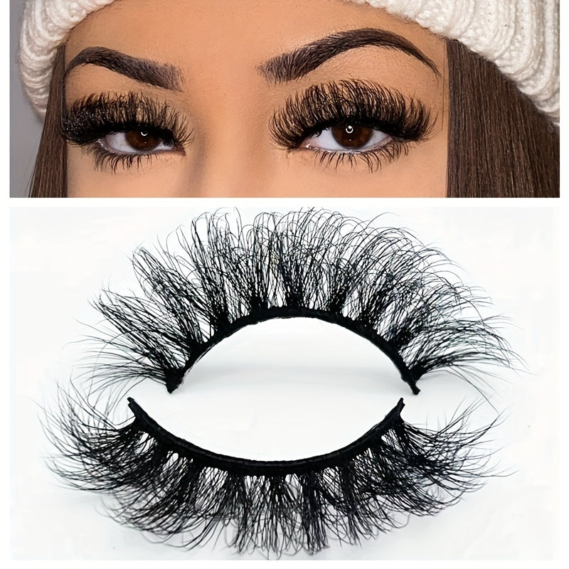 Soft & Fluffy 20mm Lashes Long & Wispy False Eyelashes for Natural Look