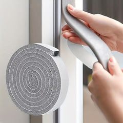 2pcs Weather Stripping Seal Strips for Wooden & Glass Doors