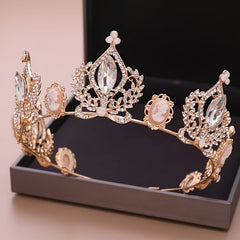 Rhinestone Tiara Crown Headband Bride Wedding Prom Hair Accessory