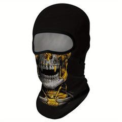 Skull Balaclava Mask Windproof Ghost Mask Full Face Cover Halloween Cosplay