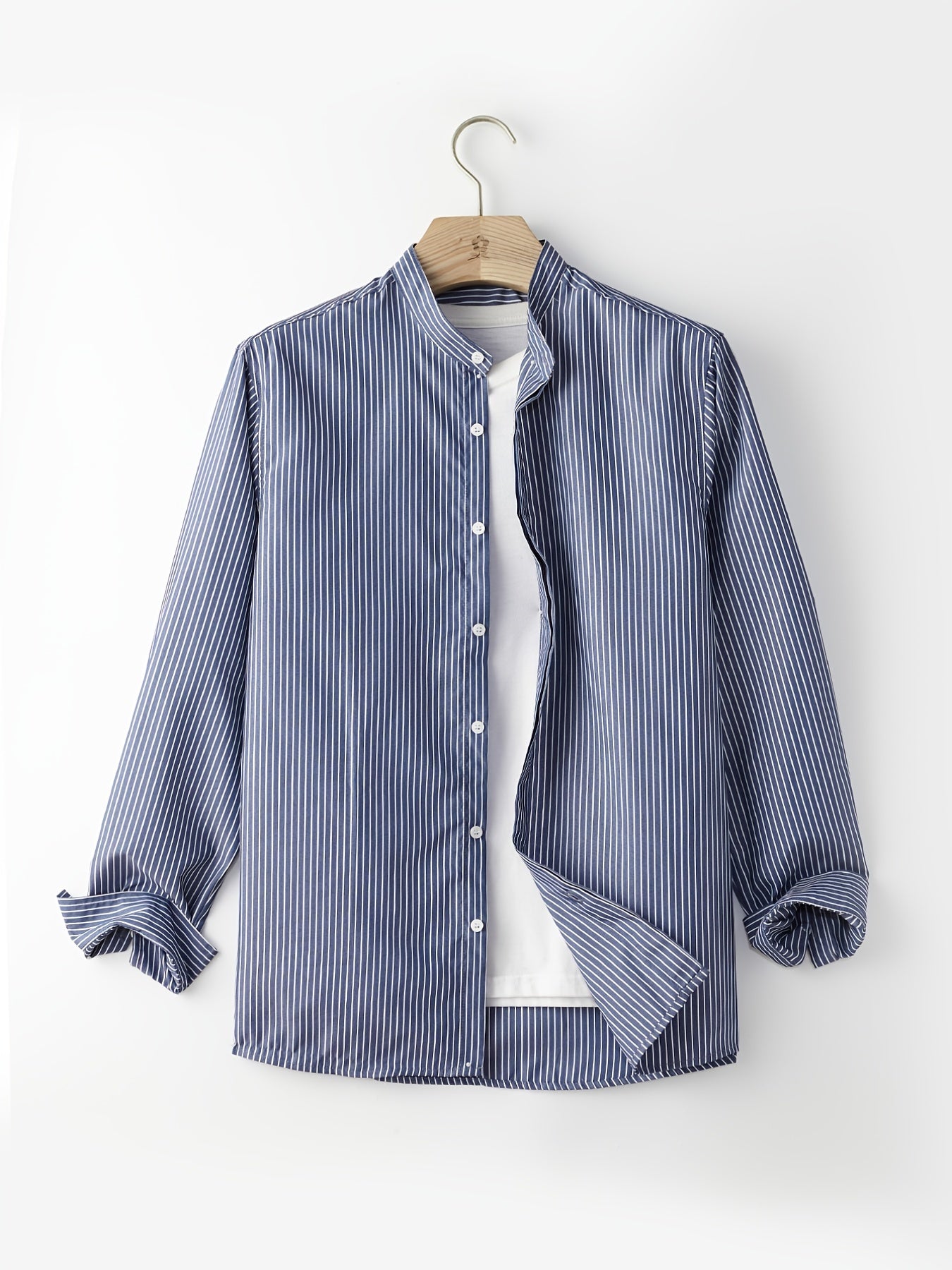 Men's Stripe Long sleeve Shirt - Spring & Summer