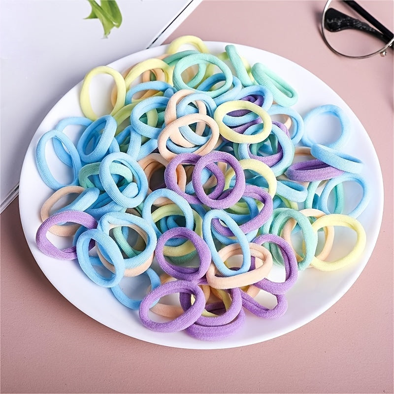 50pcs Girls Hair Band No Crease Hair Tie Holder Hair Rope
