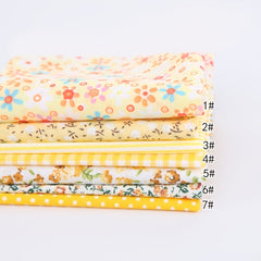 7pcs Large Cloth DIY Cotton Patchwork Doll Decorative Strips