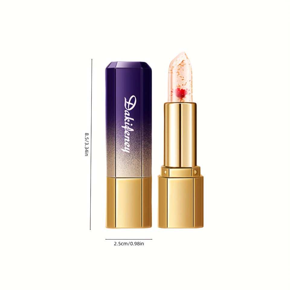 Color-Changing Flowers Lipstick Long-Lasting Waterproof Lip Balm