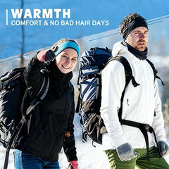 Winter Fleece Ear Muffs High Elasticity Headband Men Women Warm Outings Sports