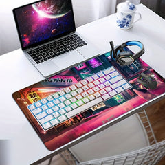 Anime Tokyo Street Gaming Mousepad 60 X 35 Non Slip Rubber Base