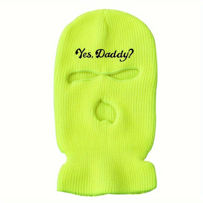 Knitted Balaclava Hat Full Face Cover Winter Outdoor Skiing Sports Mask