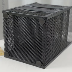 4 Tier Grid Desktop Organizer Metal Divider Drawer Organizer Stationery