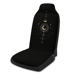Printed Moon Universal Car Seat Cover