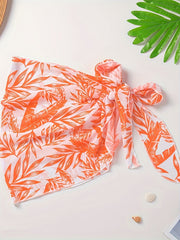 Sexy Mesh Wrap Cover Up Tie Side High Stretch Sarong Beach Cover Up