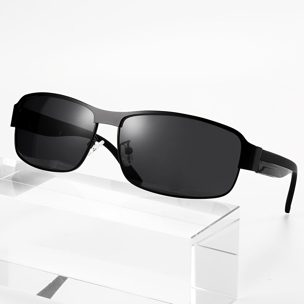 Men's Polarized Sunglasses Square Frame Lightweight High Sunglasses