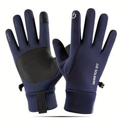 Winter Cycling Gloves Warm Polar Fleece Touch Screen Full Finger Gloves
