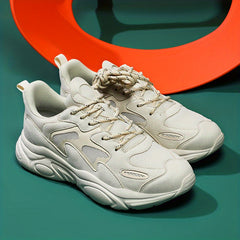 Men's Chunky Lace-Up Sneakers Athletic Shoes Breathable & Wear-Resistant