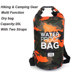 Outdoor Camouflage Waterproof Storage Bag for Camping