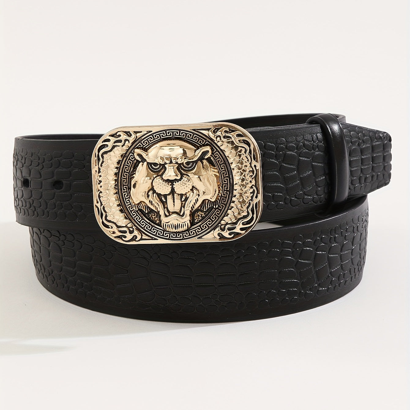 Men's Casual Business Buckle Belt for Outdoor Party Holiday