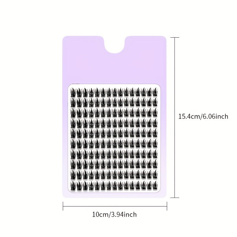 Little Devil Mixed Style Eyelashes Extensions DIY Self Adhesive Eyelashes
