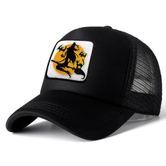 Halloween Element Embroidered Pattern Peaked Hat Baseball Cap