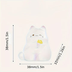 Cartoon Cat Mini Ornament Resin Craft