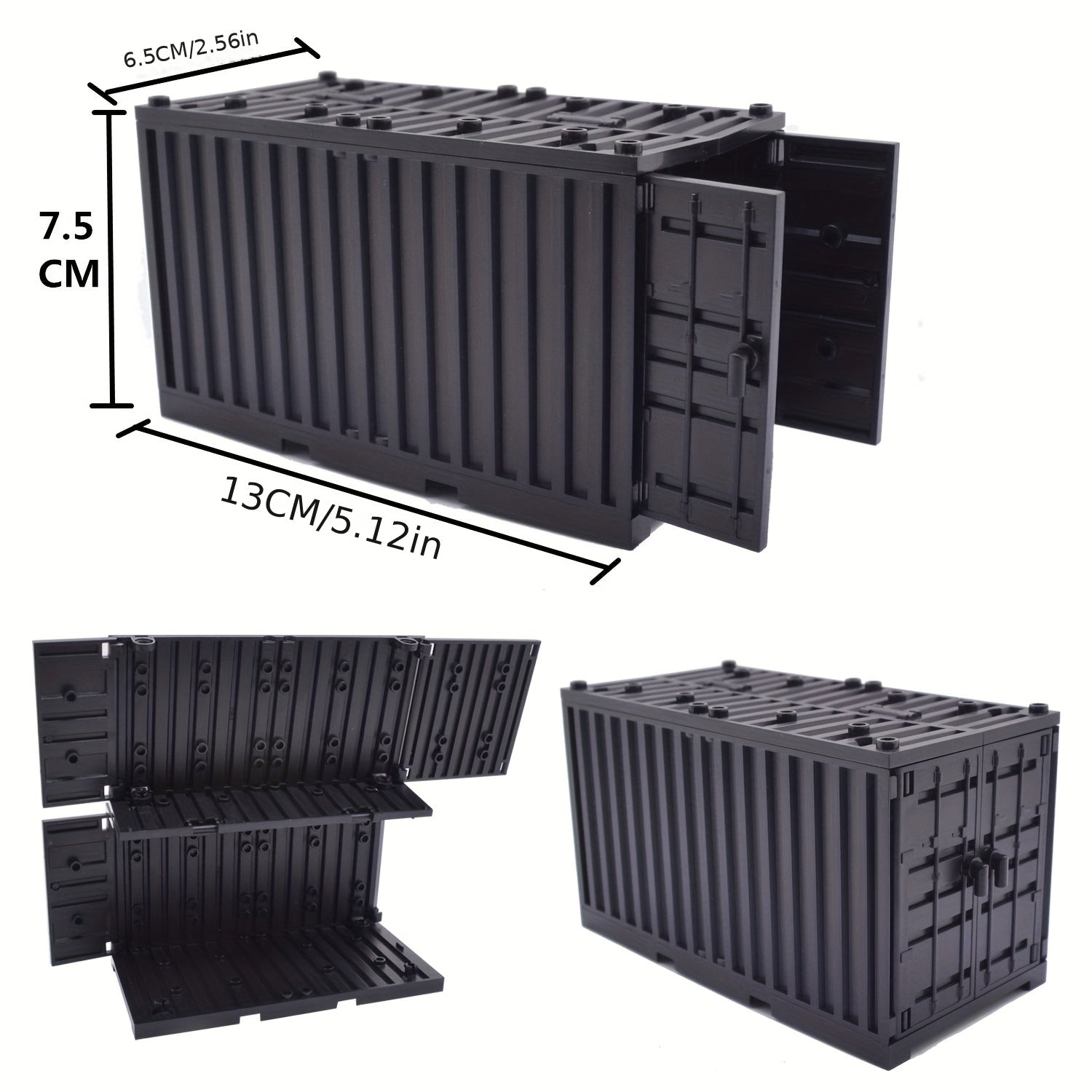 3 in 1 Military Container Building Blocks Educational Toys
